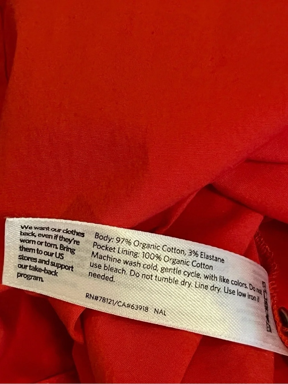 Eileen Fisher Geranium Poplin Shirt Dress Orange Short Sleeve 3x